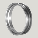 4&quot; x 21&quot; Rolled Edge Carbon Steel Rim